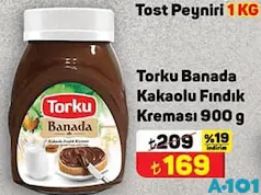 TORKU BANADA KAKAOLU FINDIK KREMASI 900 G